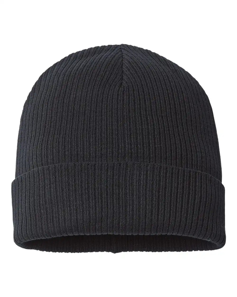 Atlantis Headwear Nelson Sustainable Cuffed Beanie - Black - Osfa