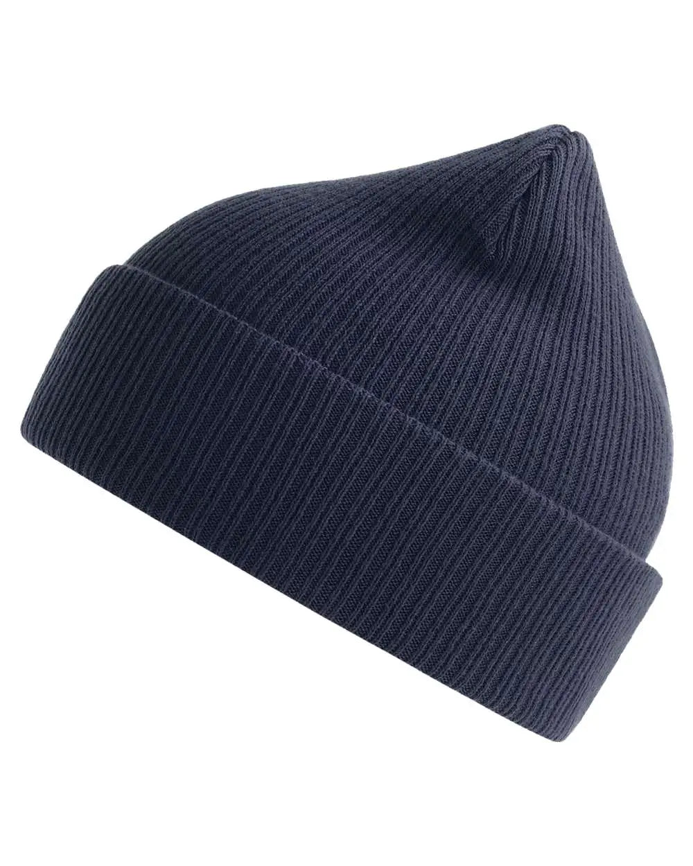 Atlantis Headwear Nelson Sustainable Cuffed Beanie - Navy - one Size Fits Most