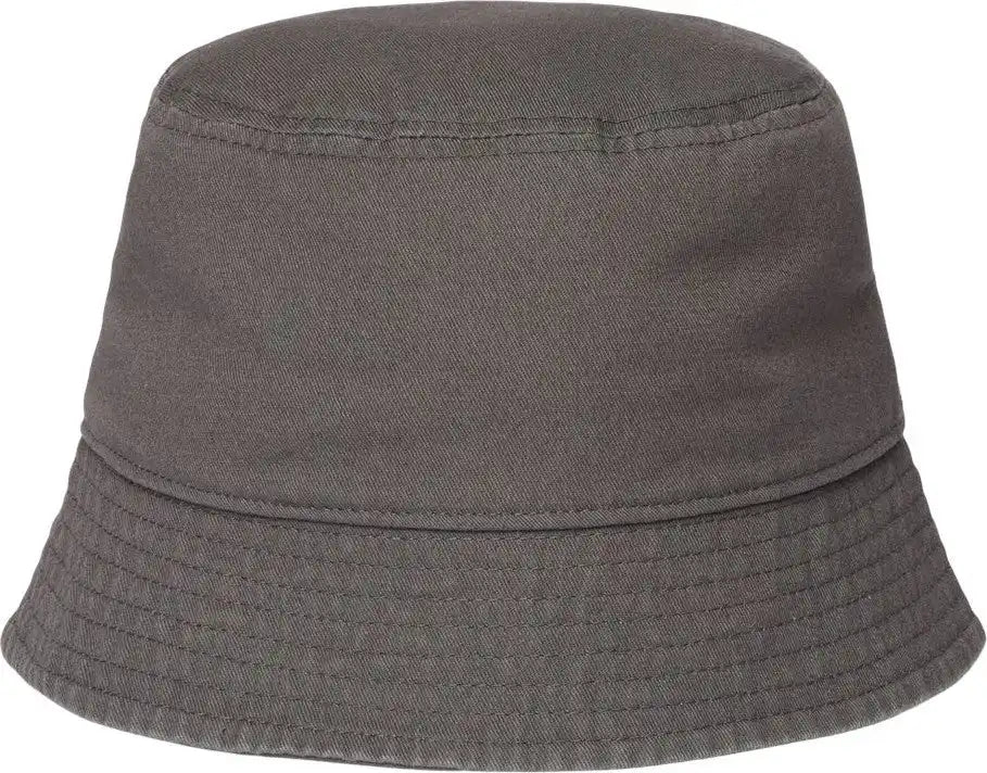 Atlantis Headwear Powell Sustainable Bucket Hat - Dark Grey - Gray / one Size Fits Most