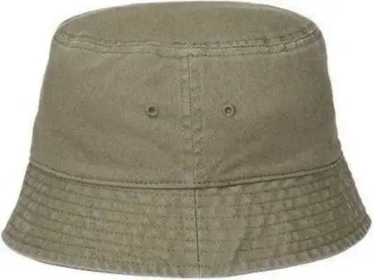 Atlantis Headwear Powell Sustainable Bucket Hat - Olive - one Size Fits Most