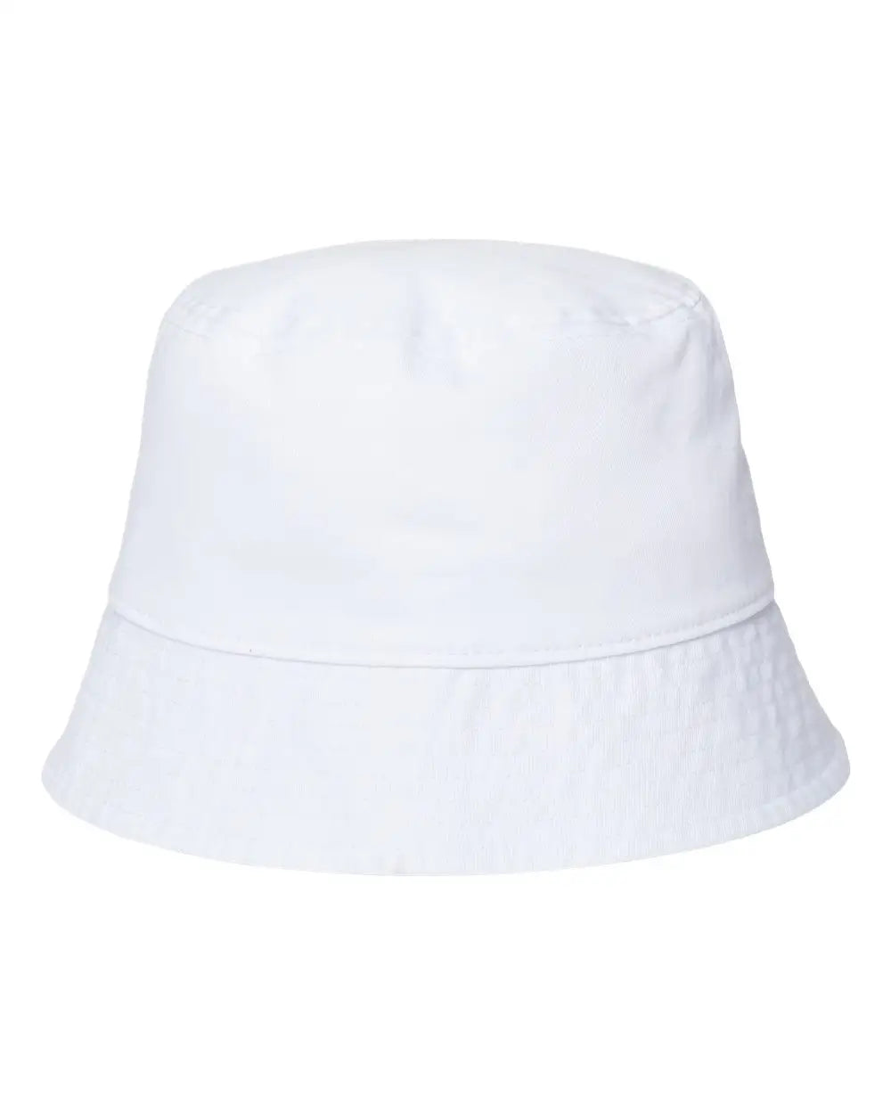 Atlantis Headwear Powell Sustainable Bucket Hat - White - one Size Fits Most