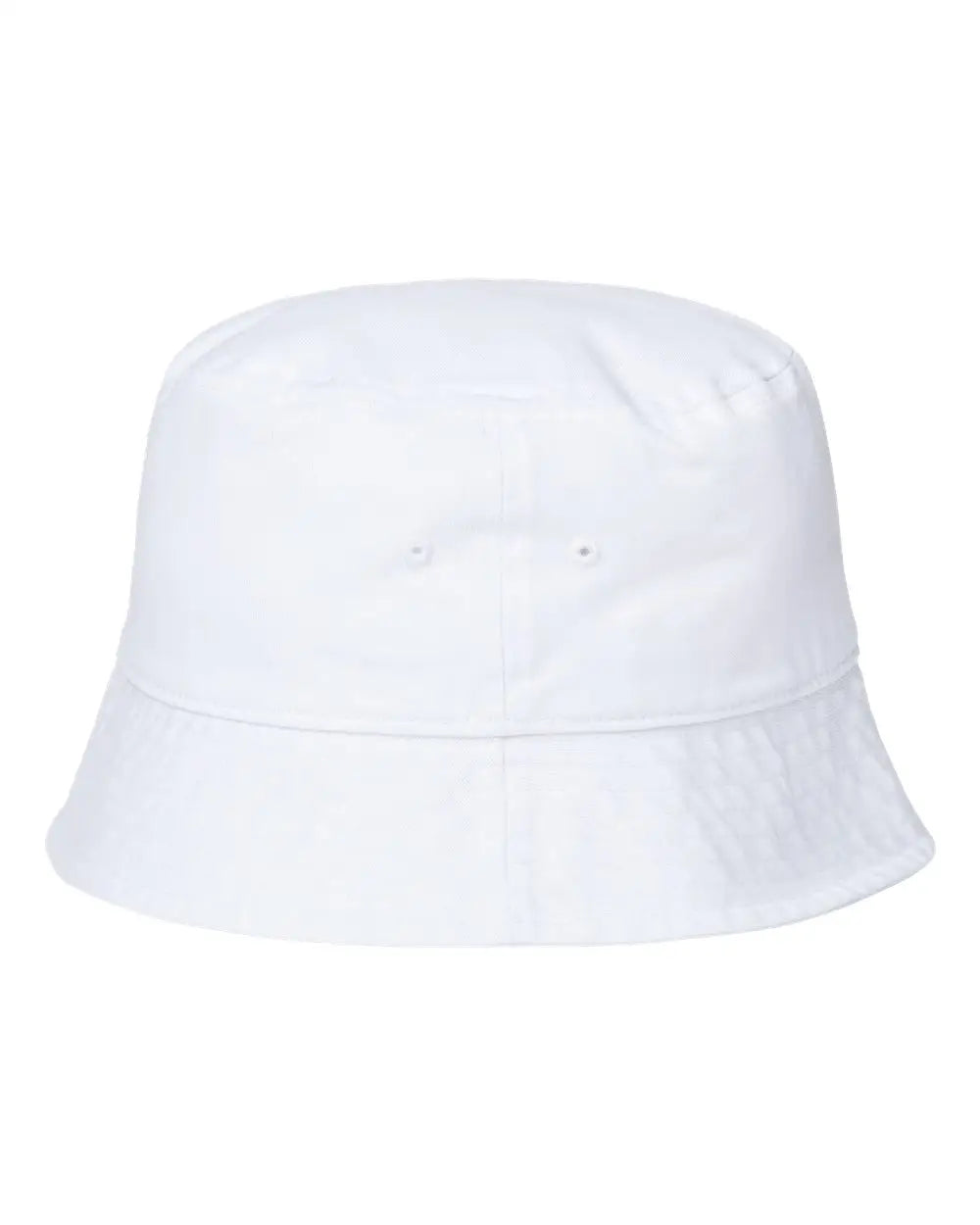 Atlantis Headwear Powell Sustainable Bucket Hat - White - one Size Fits Most