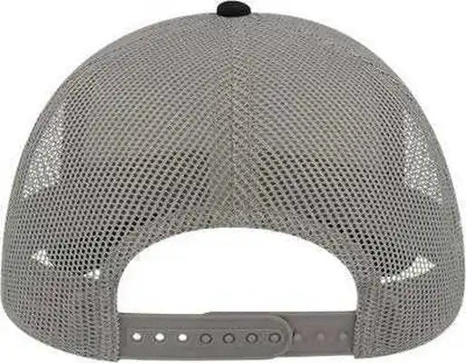 Atlantis Headwear Rapper Sustainable Canvas Cap - Black Gray - one Size Fits Most
