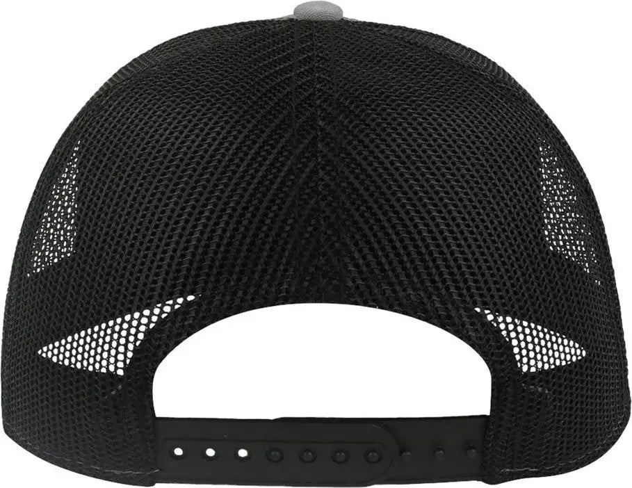 Atlantis Headwear Rapper Sustainable Canvas Cap - Grey Black - Gray / one Size Fits Most