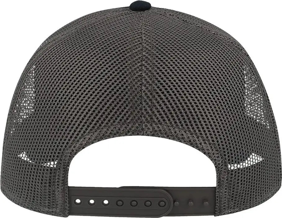 Atlantis Headwear Rapper Sustainable Canvas Cap - Navy Dark Grey