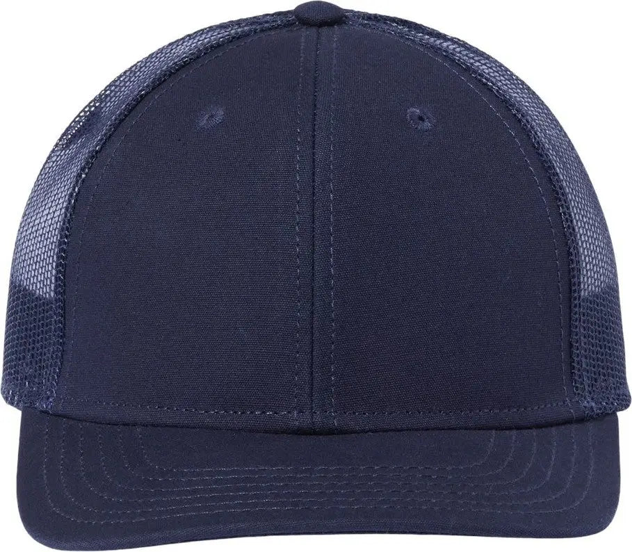 Atlantis Headwear Reth Sustainable Recy Three Trucker Cap - Navy - one Size Fits Most