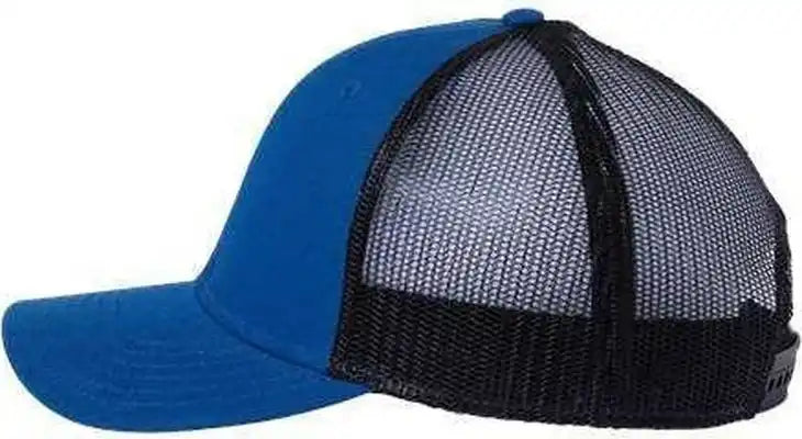Atlantis Headwear Reth Sustainable Recy Three Trucker Cap - Royal Black (reale Nero) - 6 5/8’’ - 7 3/8’’