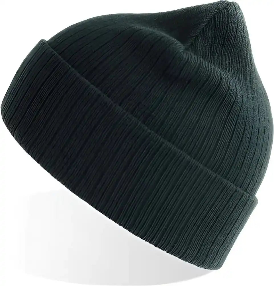 Atlantis Headwear Riob Rio Sustainable Rib Knit Beanie Green Bottle (verde Bottiglia) / one Size Fits Most