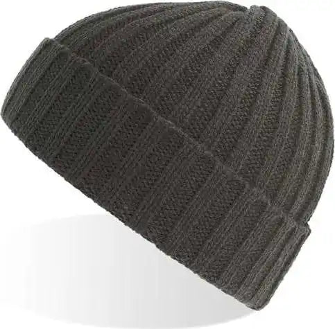 Atlantis Headwear Shore Sustainable Cable Knit Beanie - Dark Grey (grigio Scuro) - Gray / one Size Fits Most