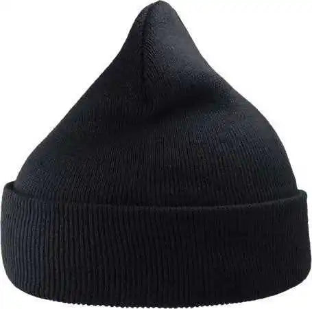 Atlantis Headwear Wind Sustainable 12’’ Cuffed Beanie - Navy - one Size Fits Most