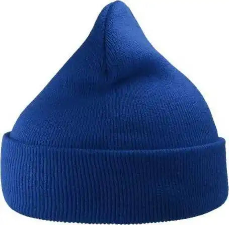 Atlantis Headwear Wind Sustainable 12’’ Cuffed Beanie - Royal - one Size Fits Most