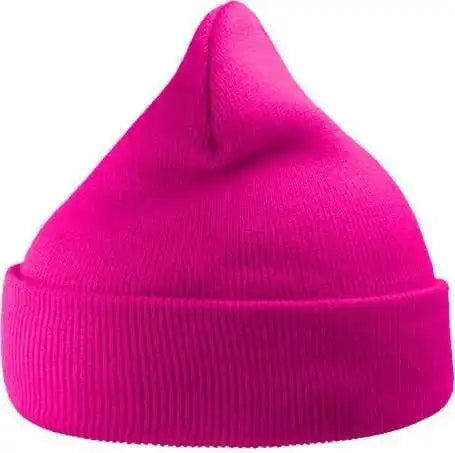Atlantis Headwear Wind Sustainable 12’’ Cuffed Beaniet - Fuchsia Pink - one Size Fits Most