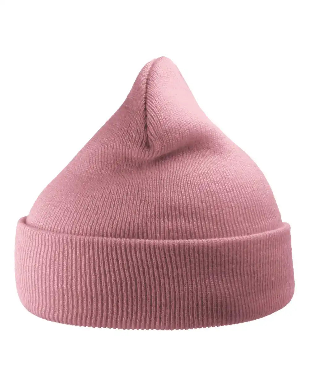 Atlantis Headwear Wind Sustainable 12’’ Knit Beanie - Pink - one Size Fits Most