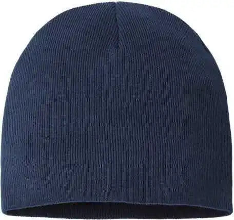 Atlantis Headwear Yala Sustainable Beanie - Navy - one Size Fits Most