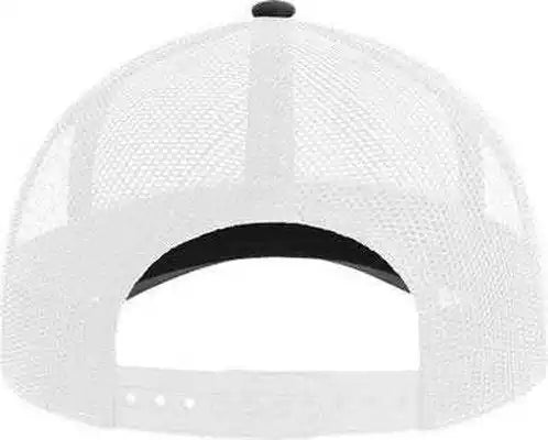 Atlantis Headwear Zion Sustainable Five-panel Trucker Cap - Black White - one Size Fits Most