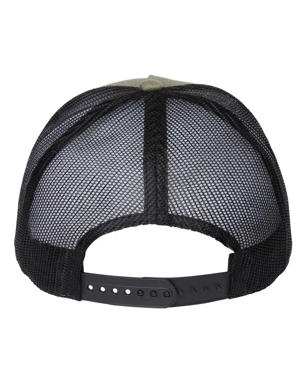 Atlantis Headwear Zion Sustainable Five-panel Trucker Cap - Olive Black - Olive/ / Adjustable
