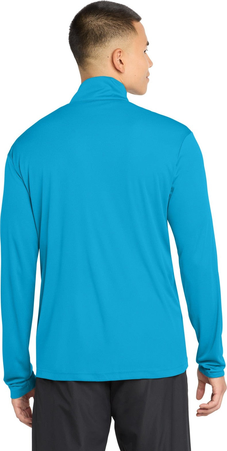 Atomic Blue Sport-Tek PosiCharge Competitor 1/4-Zip Pullover. ST357