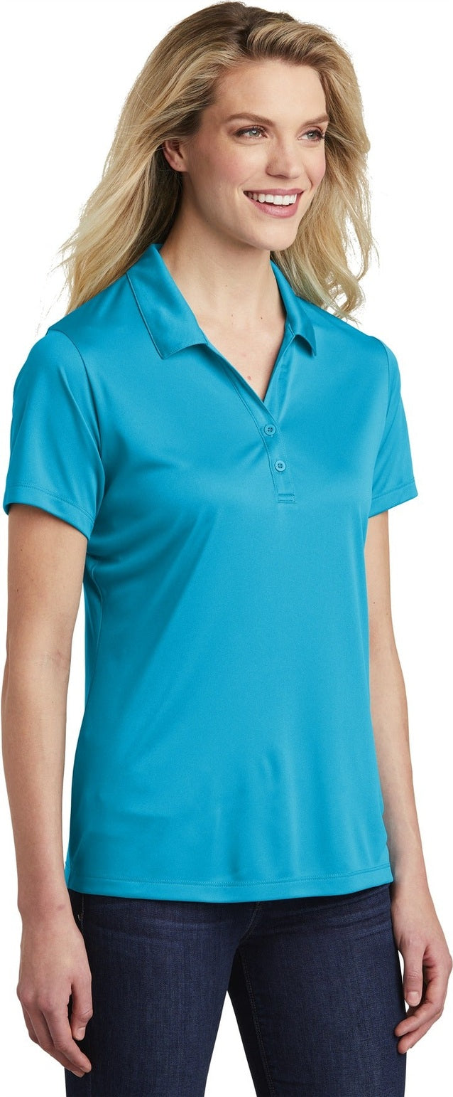 Atomic Blue Sport-Tek Women's PosiCharge Competitor Polo. LST550