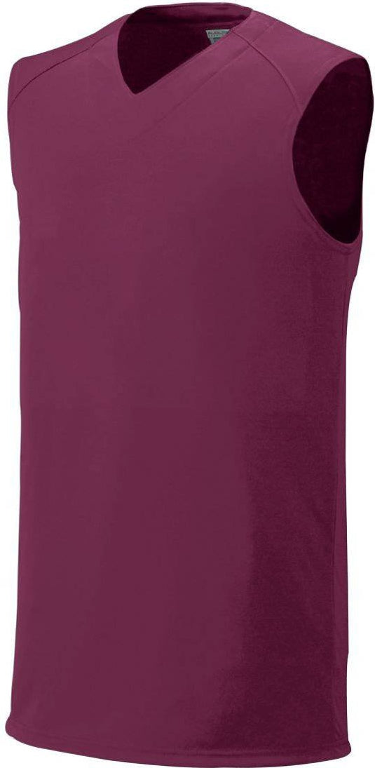 Augusta 1060 Baseline Jersey - Maroon