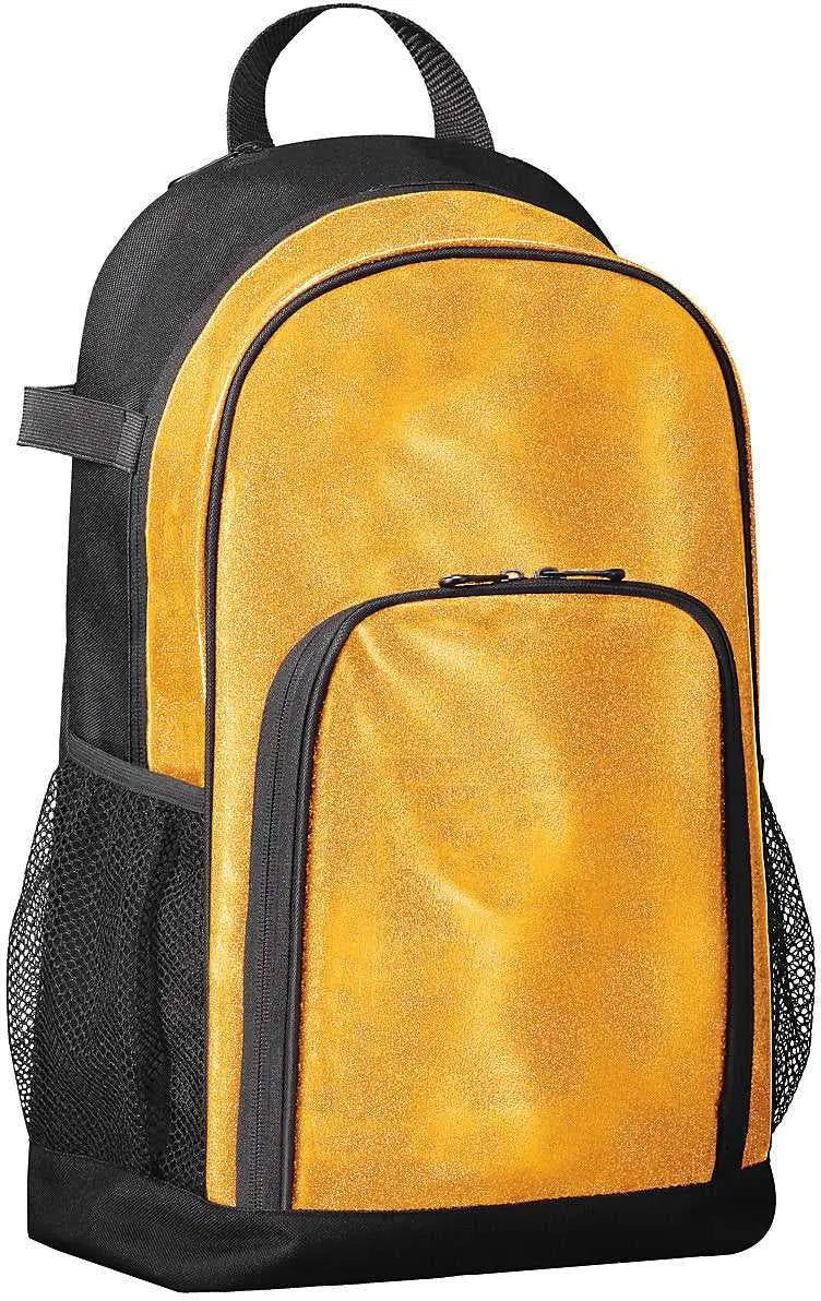 Augusta 1106 All out Glitter Backpack - Gold Black