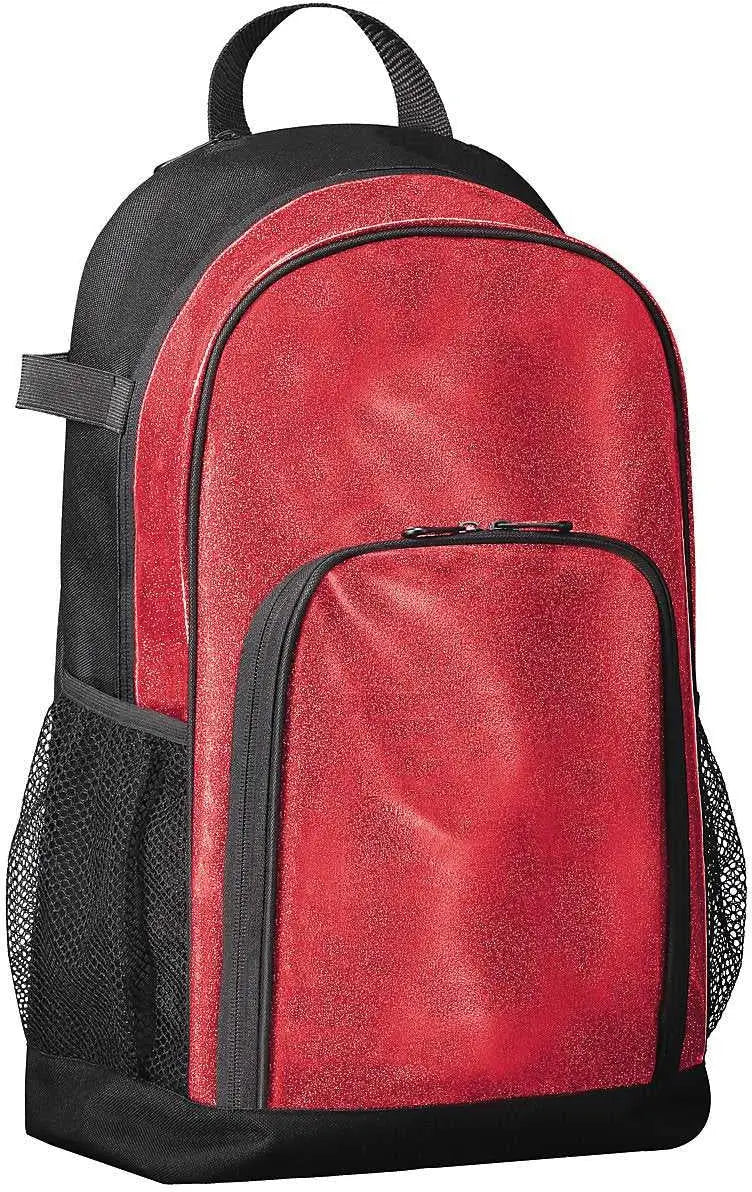 Augusta 1106 All out Glitter Backpack - Red Black