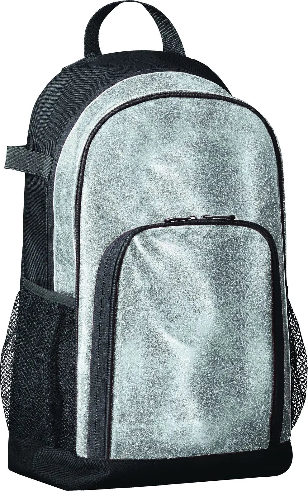Augusta 1106 All out Glitter Backpack - Silver Black - Light Gray