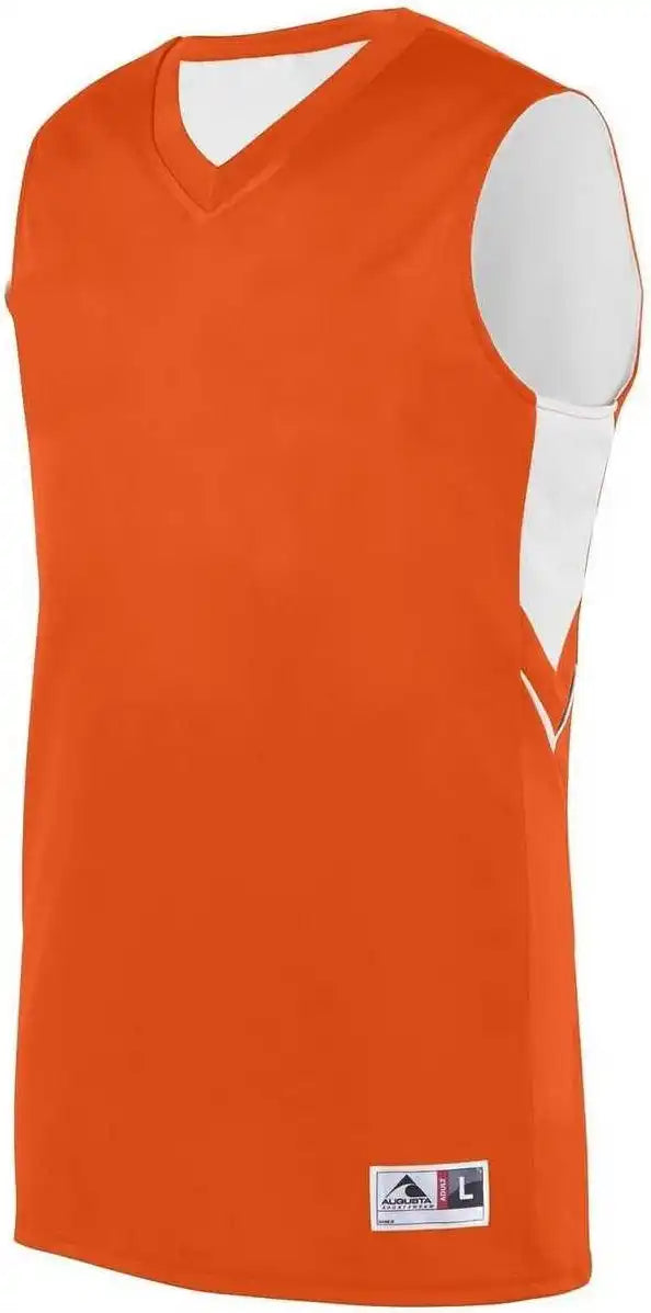Augusta 1166 Alley-oop Reversible Jersey - Orange White