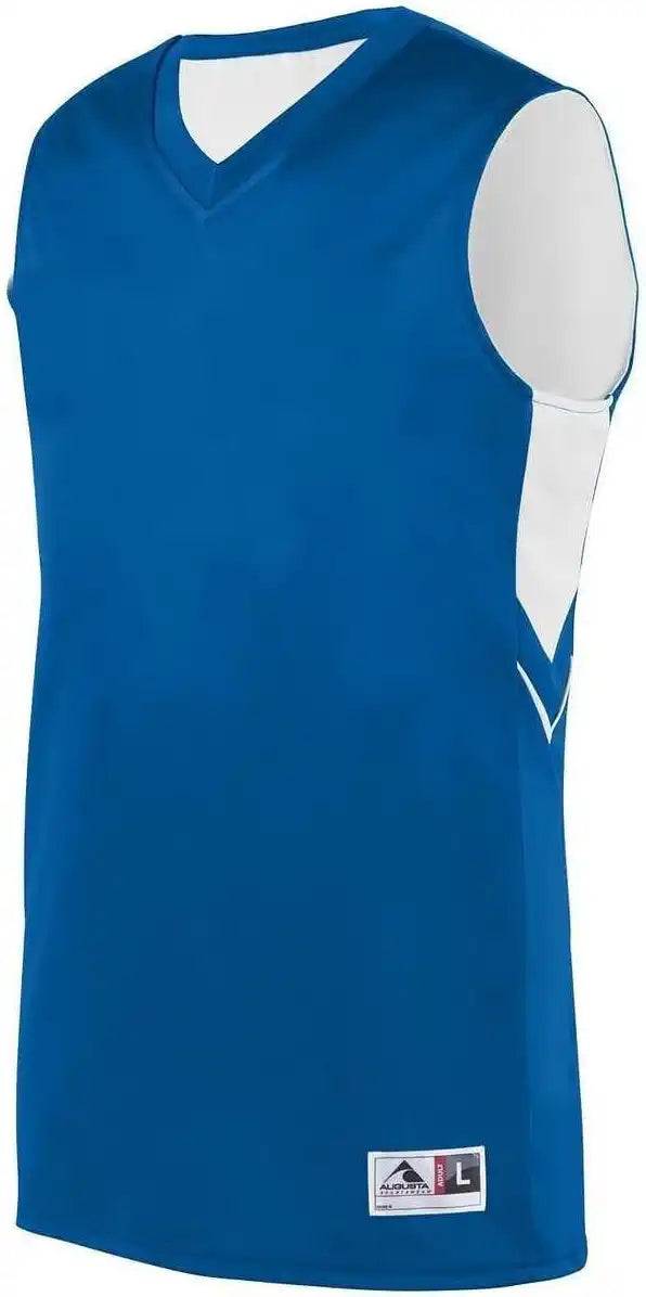 Augusta 1166 Alley-oop Reversible Jersey - Royal White