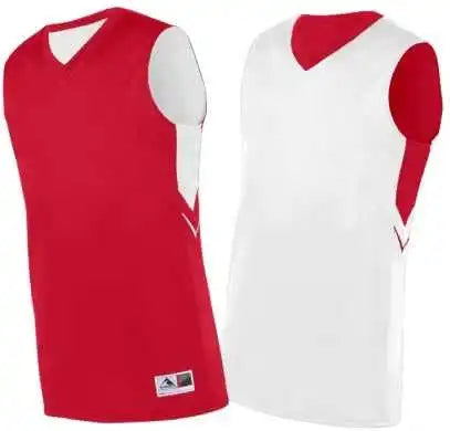 Augusta 1167 Youth Alley-oop Reversible Jersey - Red White