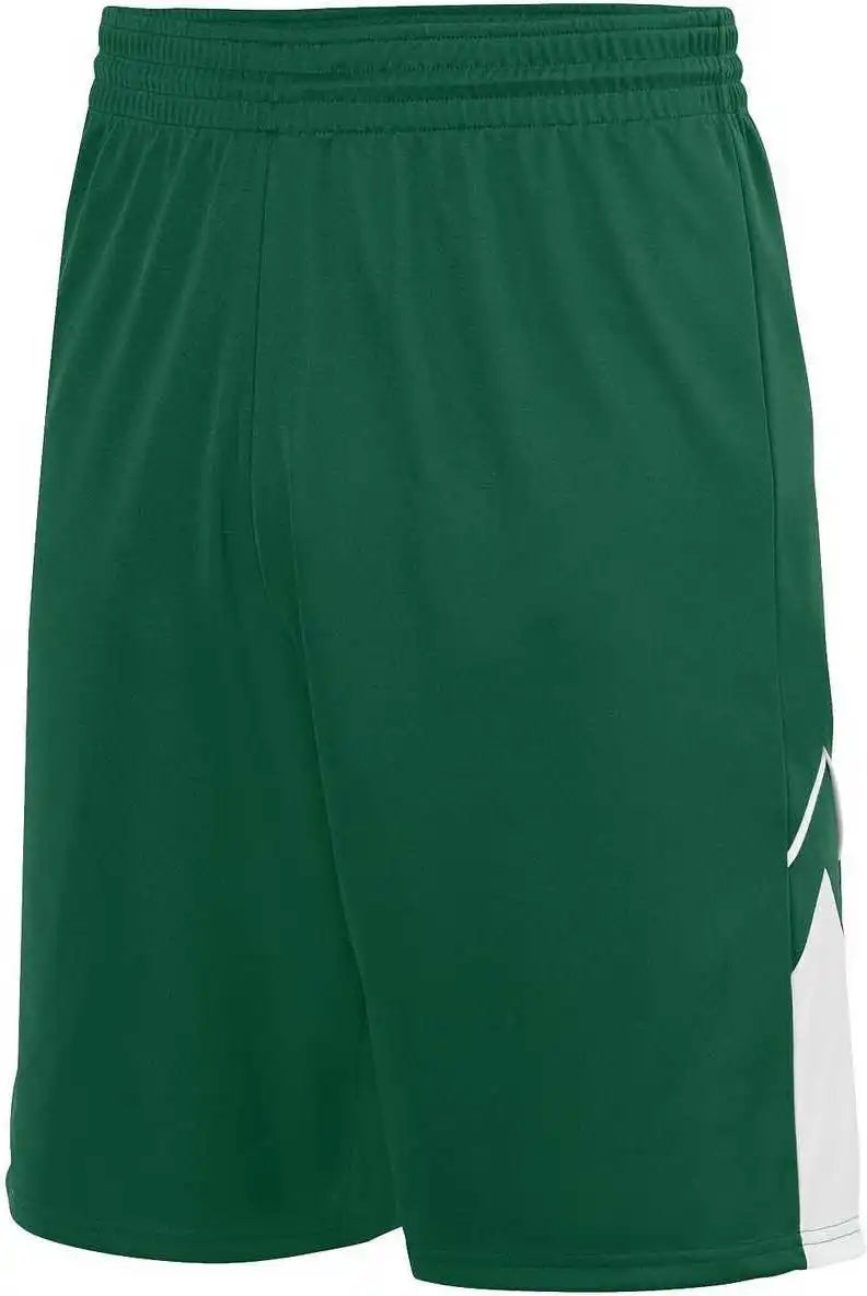 Augusta 1168 Alley-oop Reversible Short - Dark Green White