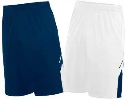 Augusta 1169 Youth Alley-oop Reversible Short - Navy White