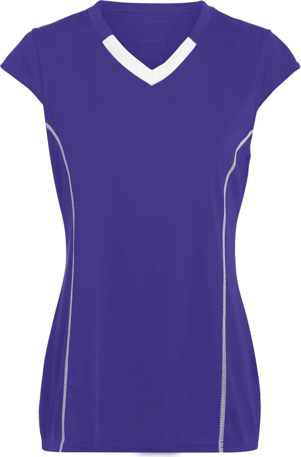 Augusta 1218 Ladies Blash Jersey - Purple White