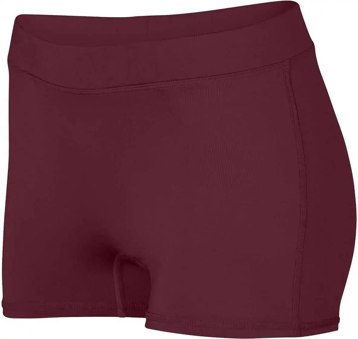 Augusta 1233 Girls Dare Short - Maroon