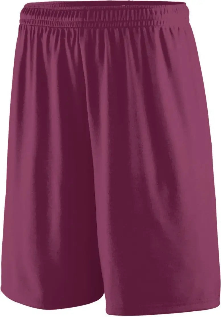 Augusta 1420 Training Short - Maroon - Adult s