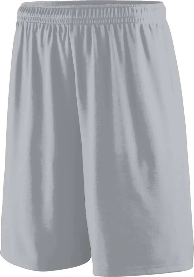 Augusta 1420 Training Short - Silver Gray - Adult s
