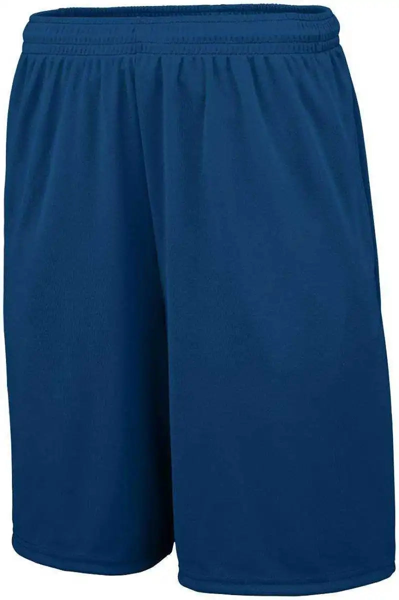Augusta 1428 Training Short with Pockets - Navy