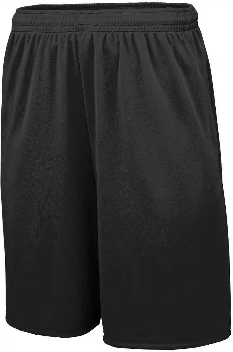 Augusta 1429 Training Short with Pockets - Youth - Black
