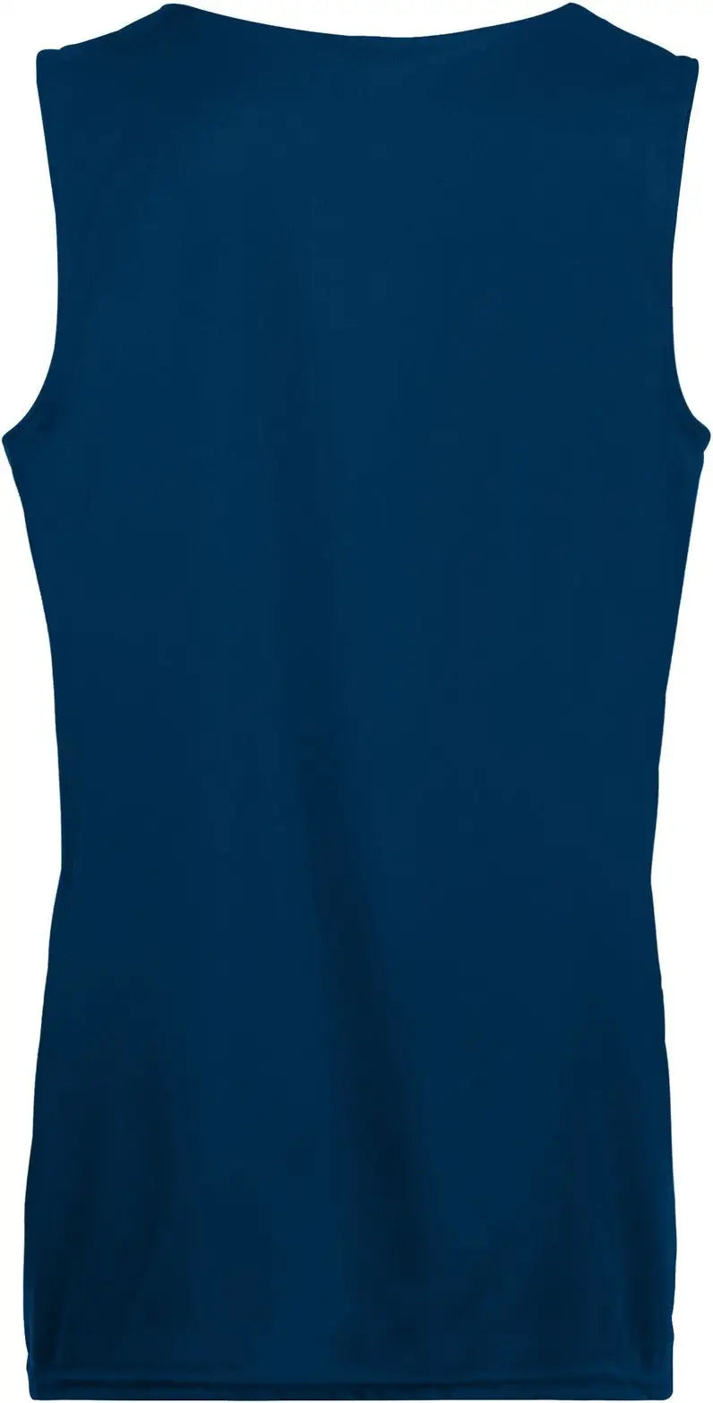 Augusta 147 Ladies Reversible Wicking Tank - Navy White