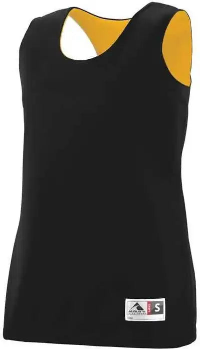 Augusta 148 Reversible Wicking Tank Black Gold