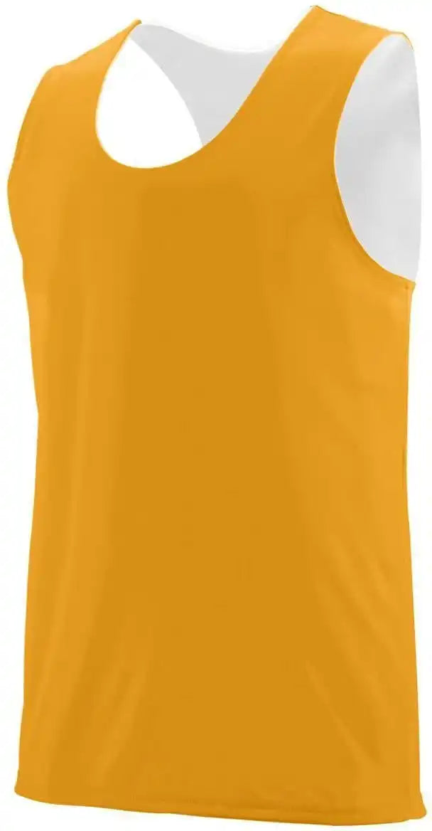Augusta 148 Reversible Wicking Tank - Gold White