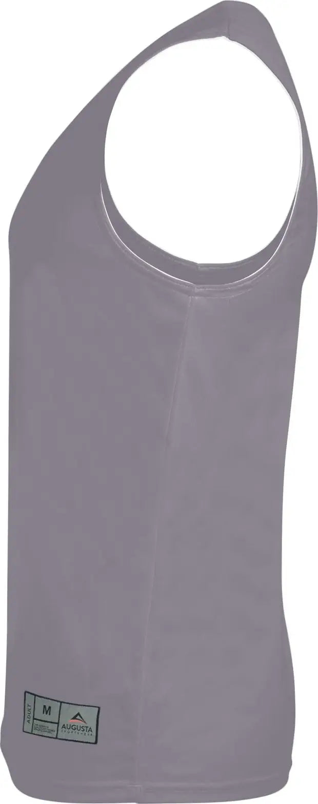 Augusta 148 Reversible Wicking Tank - Graphite White