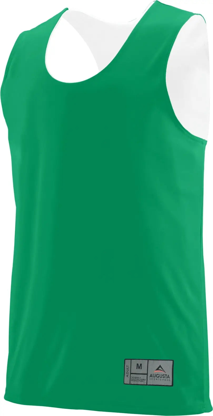 Augusta 148 Reversible Wicking Tank - Kelly White - Adult s