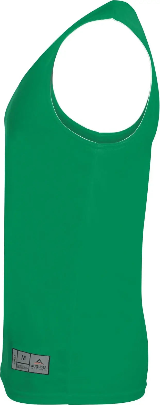Augusta 148 Reversible Wicking Tank - Kelly White