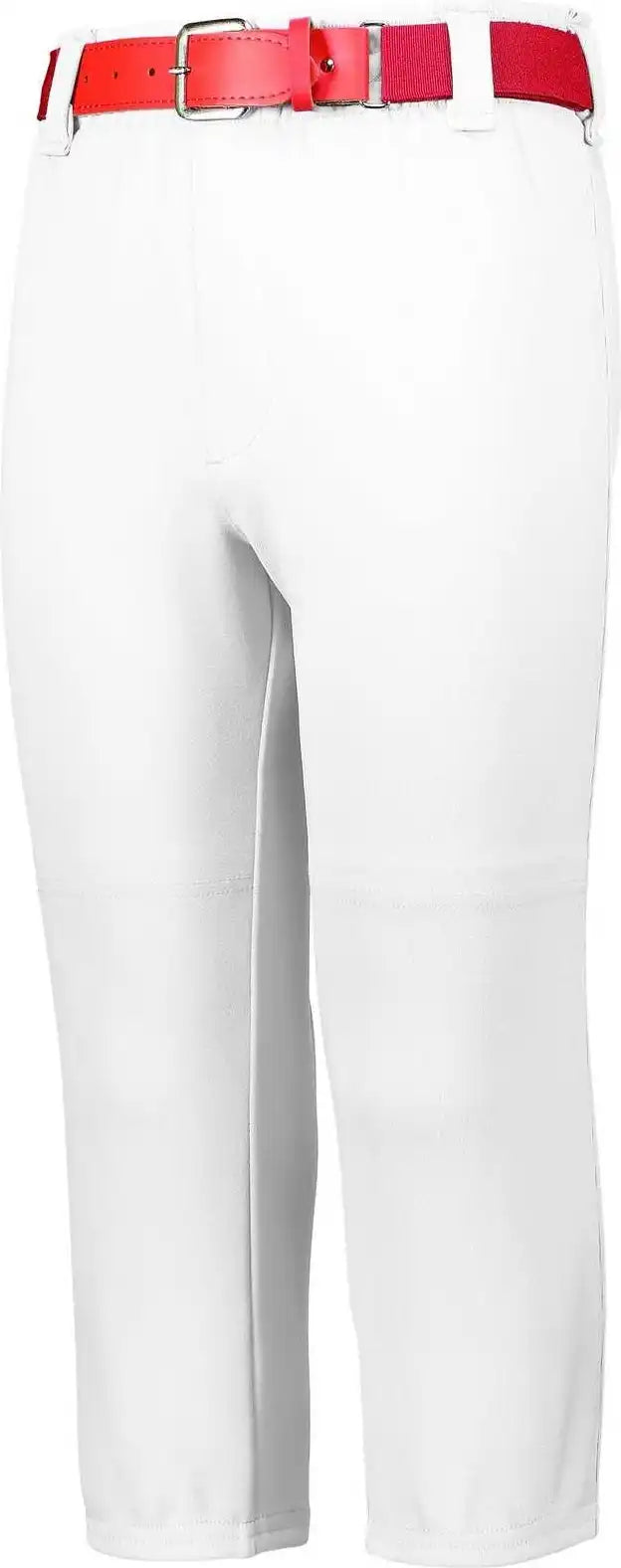 Augusta 1485 Pull-up Baseball Pant with Loops - White