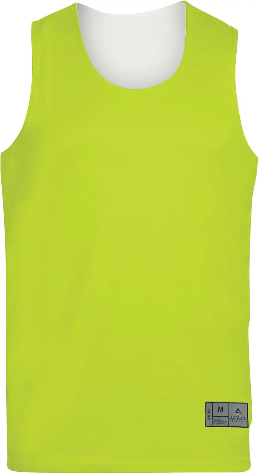 Augusta 149 Reversible Wicking Tank - Lime White