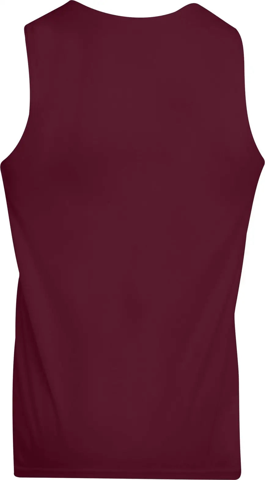 Augusta 149 Reversible Wicking Tank - Maroon White