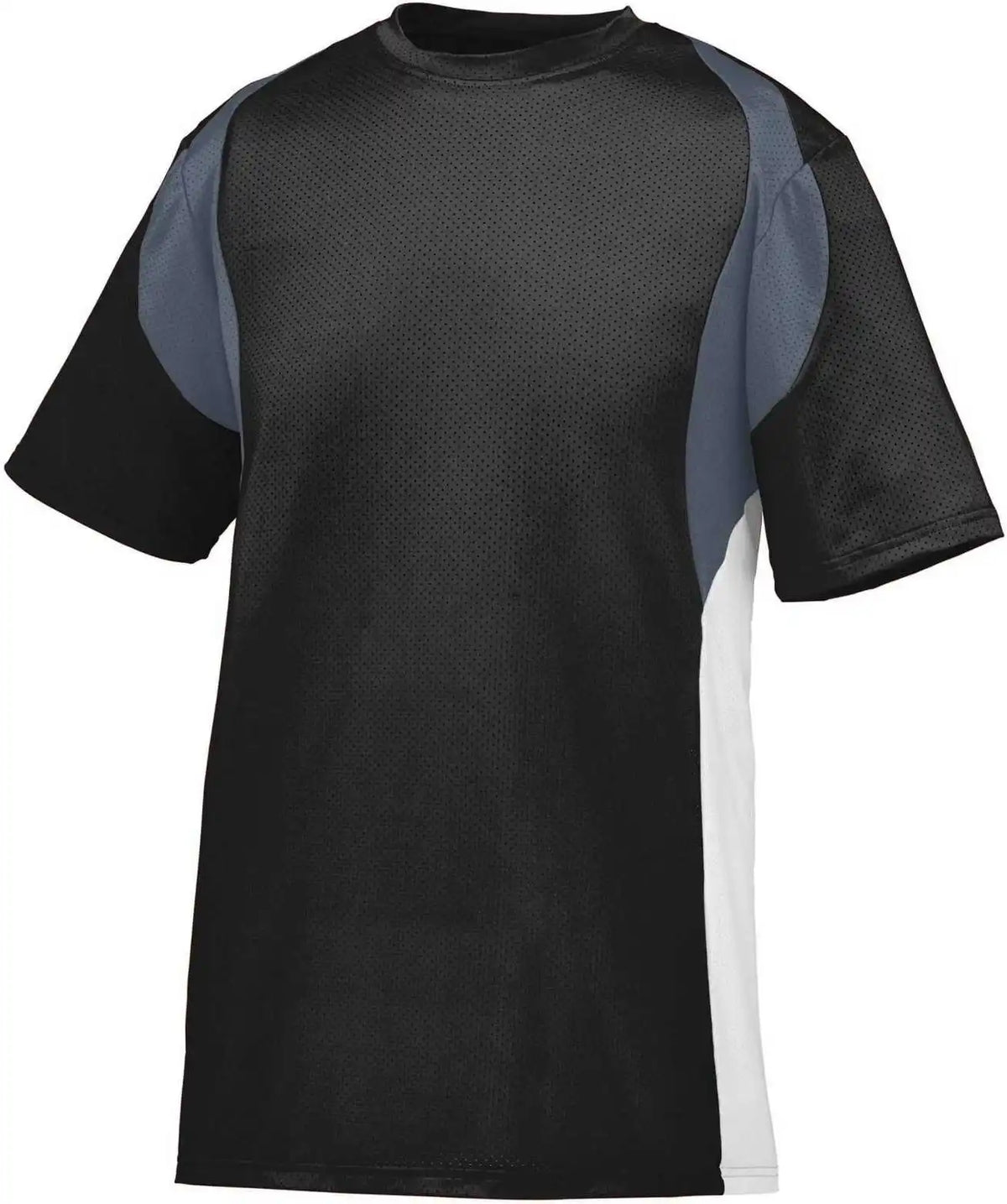 Augusta 1516 Quasar Jersey - Youth - Black Graphite White