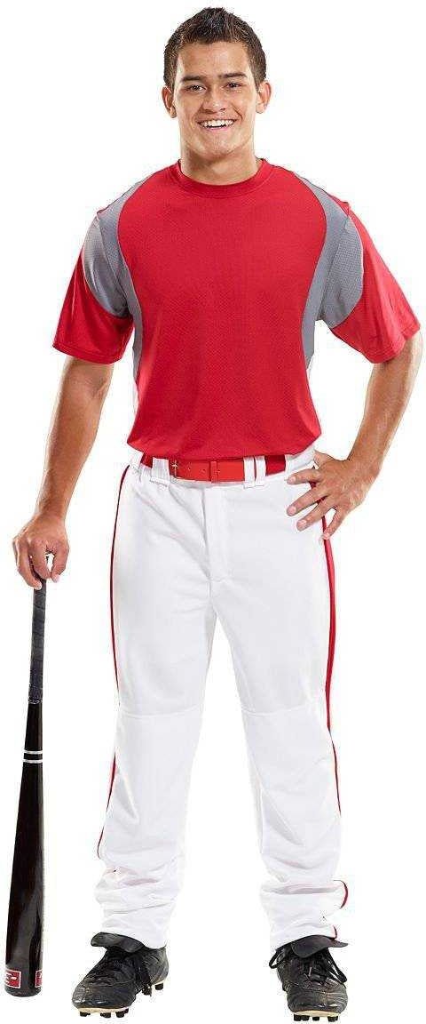 Augusta 1516 Quasar Jersey - Youth - Royal Graphite White