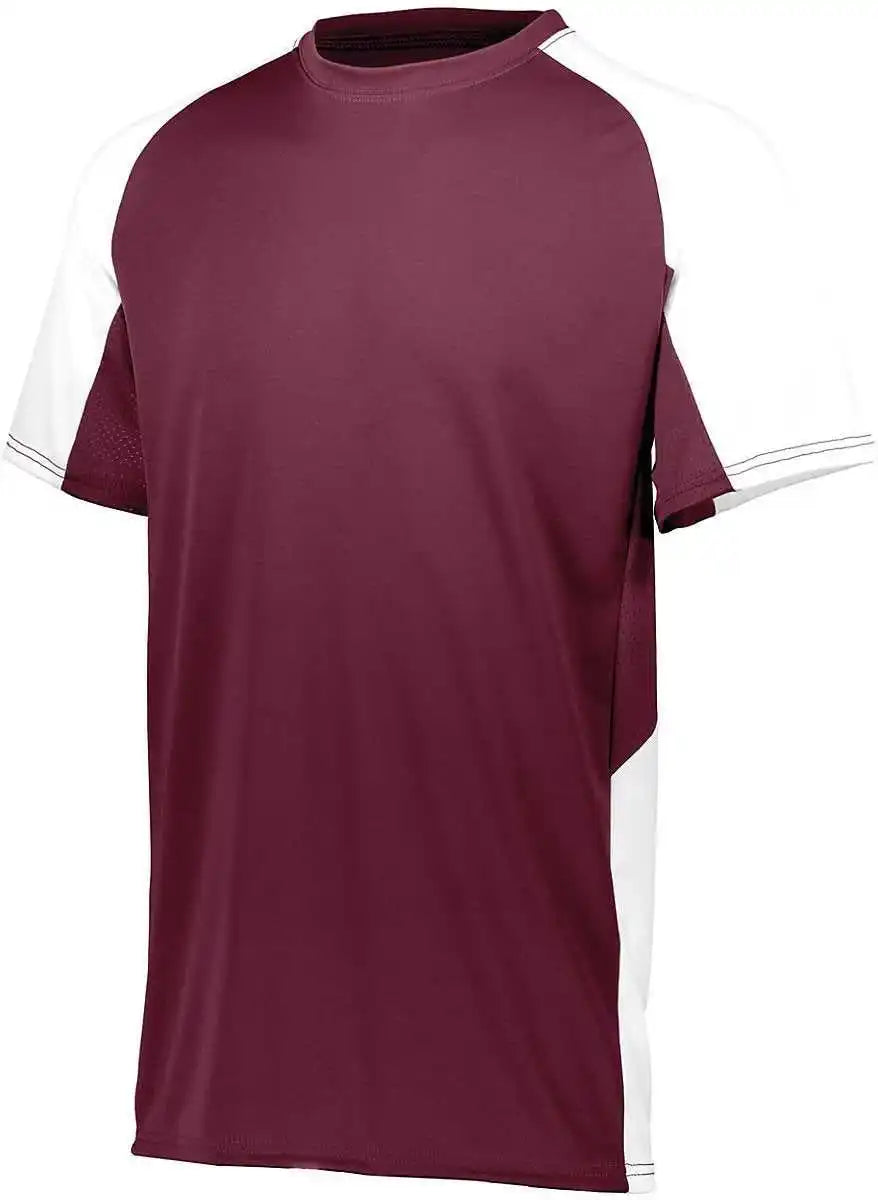 Augusta 1517 Cutter Jersey Maroon White