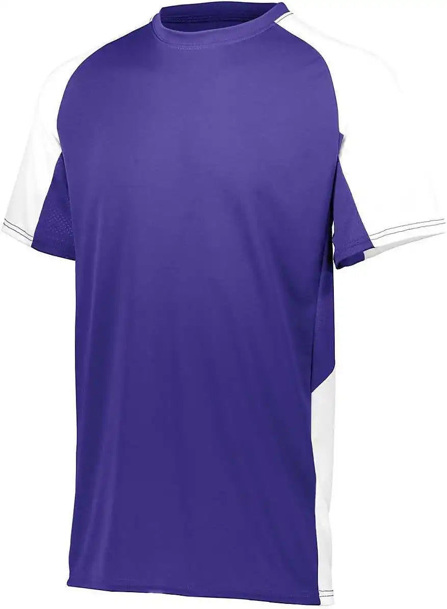 Augusta 1517 Cutter Jersey Purple White